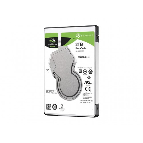 Seagate Barracuda 2TB Laptop Hard Drive — 2.5" SATA