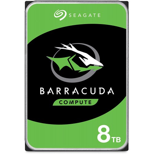 Seagate Barracuda Desktop HDD — 8TB, 3.5 Inch