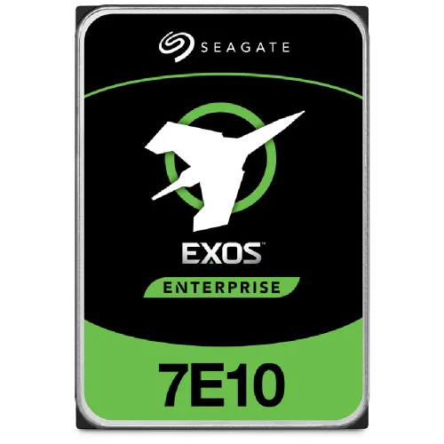 Seagate Exos 7E10 Enterprise Hard Drive — 10TB, 7200RPM, 3.5" SATA