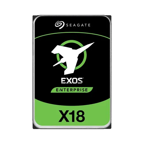 Seagate Exos X18 16TB NAS HDD — 3.5" SATA III, 7200rpm