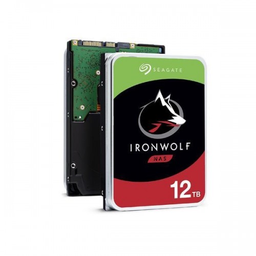 Seagate IronWolf NAS Internal Hard Drive — 12TB, 3.5" 7200RPM