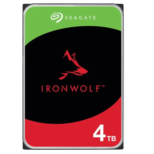 Seagate IronWolf NAS Hard Drive — 4TB, 5400RPM, SATA