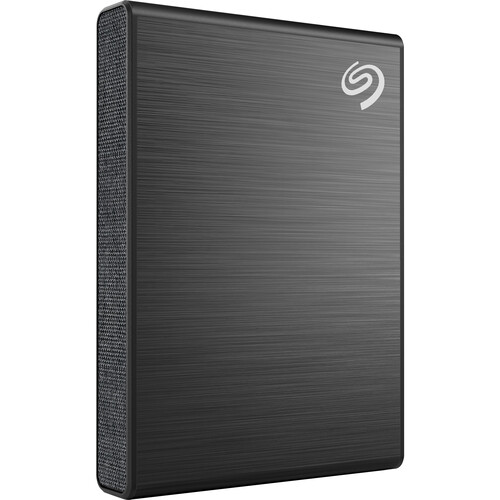 Seagate One Touch Portable External SSD — 1TB, USB Type-C, Black