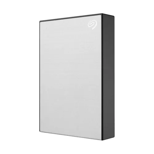 Seagate One Touch Portable Hard Drive — 5TB, Silver