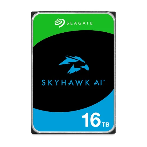 Seagate SkyHawk AI Surveillance Hard Drive — 16TB, 3.5"