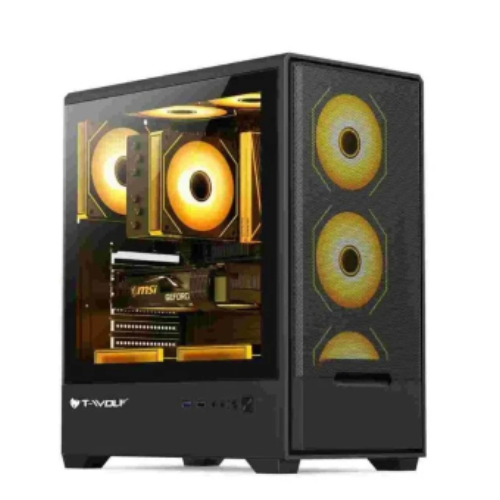 T-Wolf BLAZE BOX X4 ARGB Gaming Casing — Mid-Tower, E-ATX