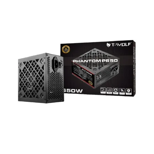 T-Wolf PHANTOM P650 ATX Power Supply — 650W