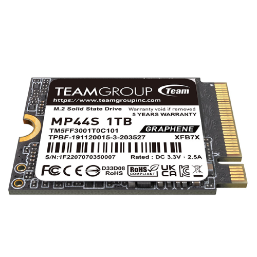 Team MP44S 1TB SSD — M.2 PCIe Gen4 NVMe