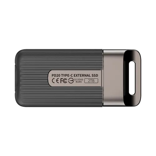 TEAM PD20 Mini Portable SSD — 2TB, Type-C