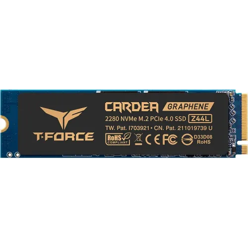 Team T-FORCE CARDEA Z44L M.2 PCIe Gaming SSD — 250GB