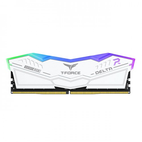 TEAM T-FORCE DELTA RGB Gaming Memory — 32GB (16GBx2), DDR5, 7200MHz