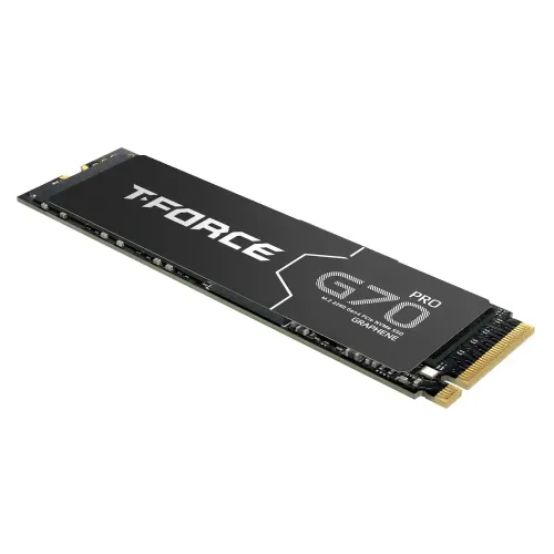 Team T-Force G70 Pro 1TB SSD — M.2 PCIe NVMe, With DRAM Cache & Graphene Heatsink