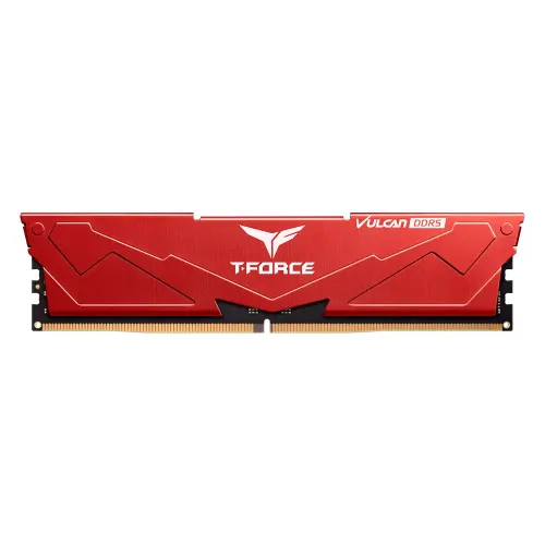 Team T-Force VULCAN RED 8GB Desktop RAM — DDR5 5600MHz