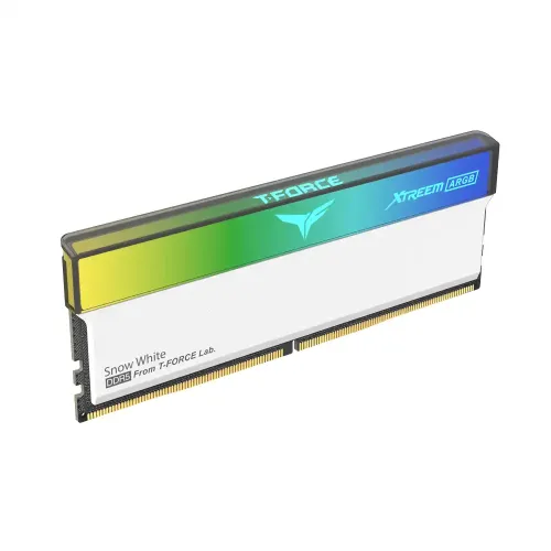 TEAM XTREEM ARGB Desktop Memory — 16GB DDR5 6000MHz CL30, White
