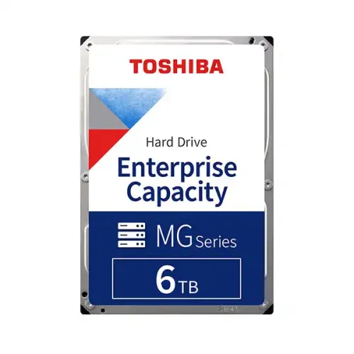 TOSHIBA MG08-D Series Enterprise Hard Drive — 6TB, 3.5", 7200RPM