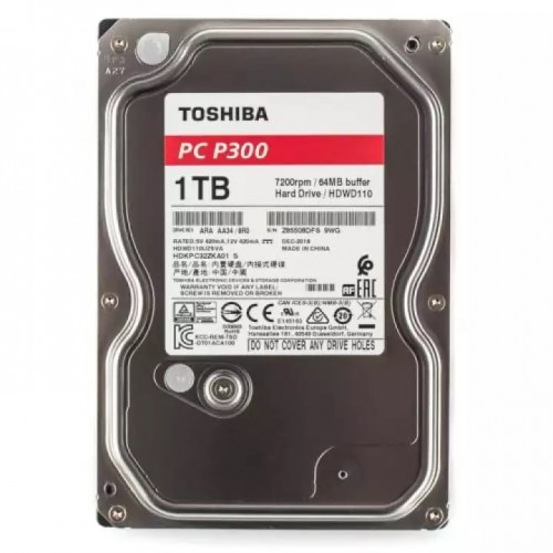 Toshiba P300 Internal Hard Drive — 1TB, Desktop PC