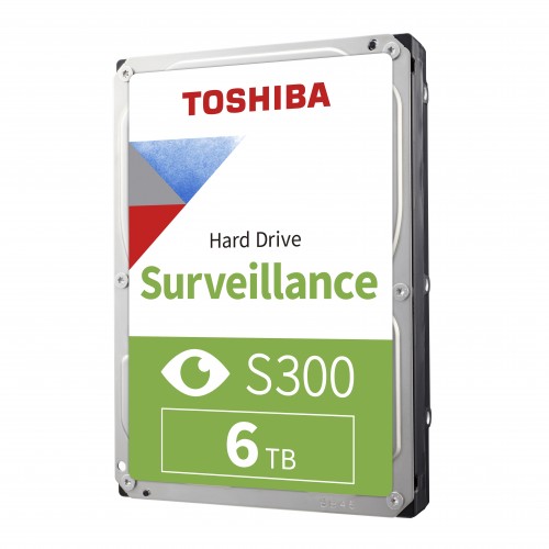 Toshiba S300 Surveillance Hard Drive — 6TB, 5400RPM, 3.5"