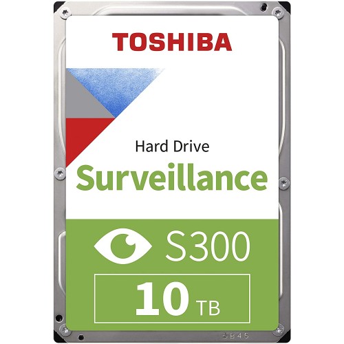 Toshiba S300 Surveillance Hard Drive — 10TB, 3.5"