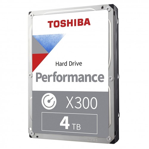 TOSHIBA X300 Performance Hard Disk Drive — 4TB, 3.5", 7200RPM, SATA