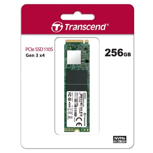 Transcend 110S M.2 (M-Key) PCIe SSD Drive — 256GB