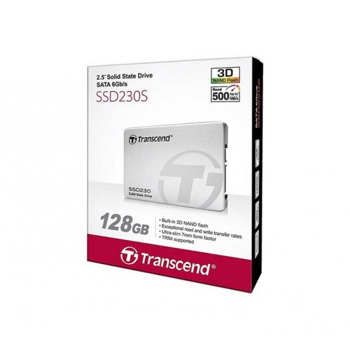 Transcend 230S SSD — 128GB, 2.5-Inch SATA III