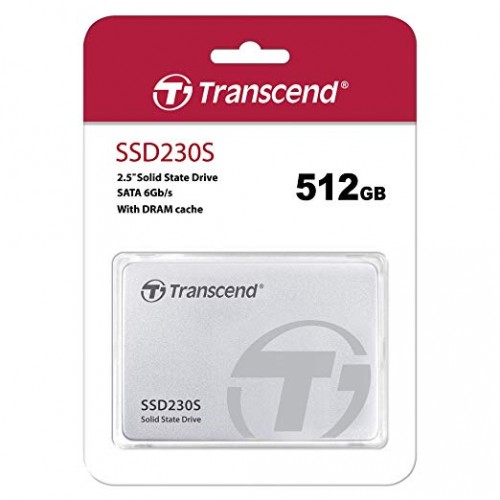 Transcend 230S SSD — 512GB, 2.5 Inch SATA III