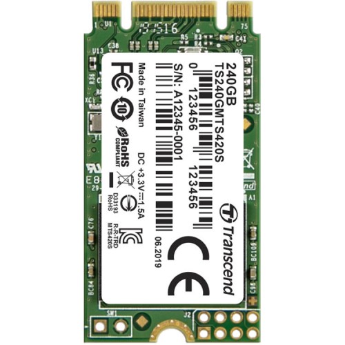 Transcend 420S SSD — 240GB, M.2