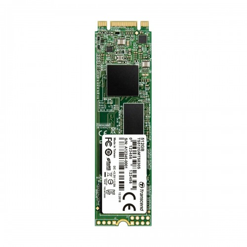 Transcend 830S SATAIII SSD — 512GB, M.2 2280 (B+M Key)