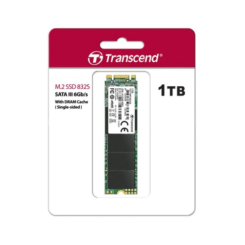 Transcend 832S 1TB SSD — M.2 2280, SATA III