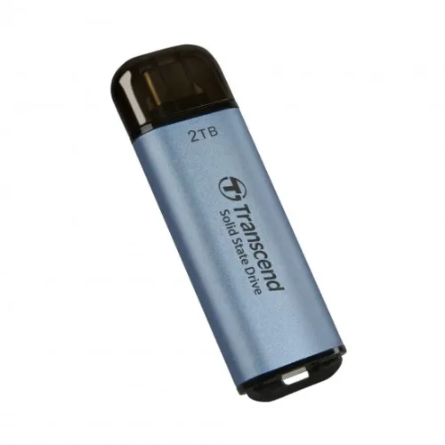 Transcend ESD300C Portable SSD — 2TB, USB Type-C