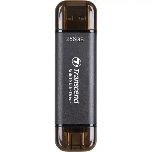 Transcend ESD310C Portable SSD — 256GB, USB Type-C