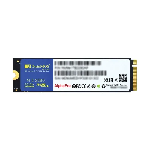 TwinMOS AlphaPro NVMe M.2 2280 SSD — 512GB