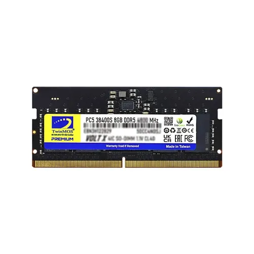 TwinMOS VOLTX Laptop Memory — 8GB DDR5, 5600MHz, SO-DIMM