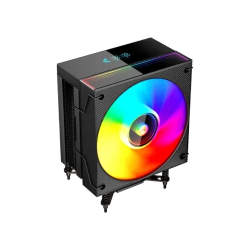 Value-Top GLACIO XD220 Air CPU Cooler — RGB, with Display