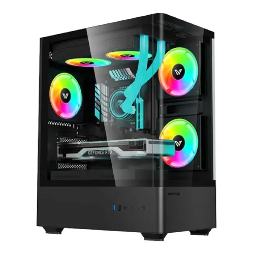 Value-Top NUBIA 20F5 Mini Tower Gaming Casing — Micro-ATX