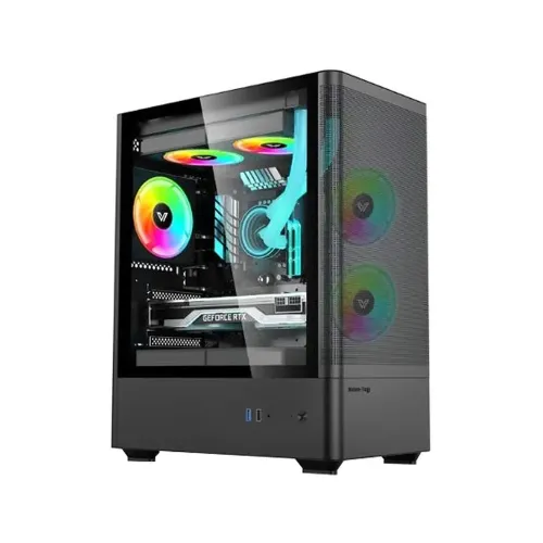 Value-Top NUBIA 21F3 Gaming Casing — Mini Tower, Micro-ATX