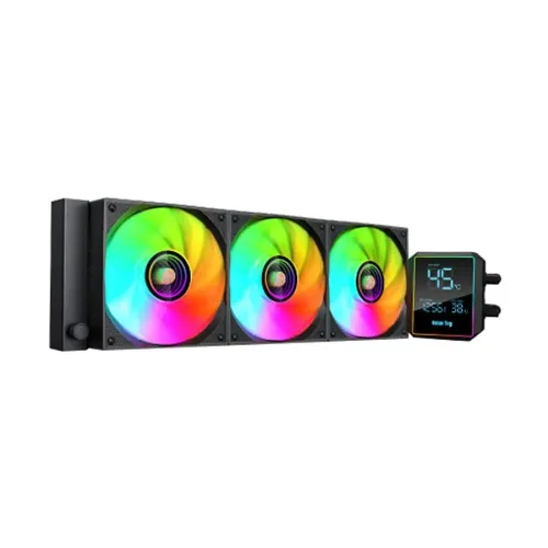 Value-Top TYDAL 360D AIO Liquid CPU Cooler With Display — ARGB, 360mm