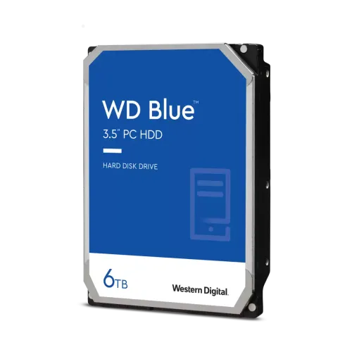 Western Digital Blue Desktop Hard Drive — 6TB, 5400RPM