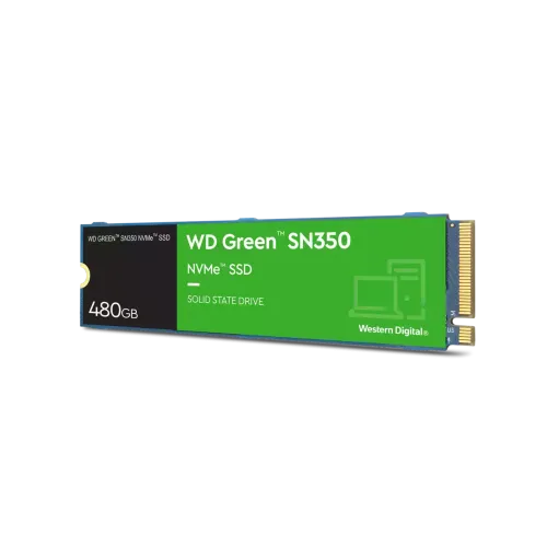 Western Digital Green SN350 SSD — 480GB M.2 NVMe Gen3