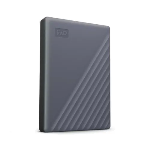 Western Digital My Passport Portable Hard Drive — 2TB, Type-C, Grey
