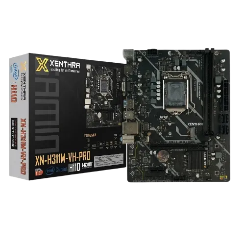 XENTHRA XN-H311M-VH-PRO Micro-ATX Motherboard — Intel 9th Gen