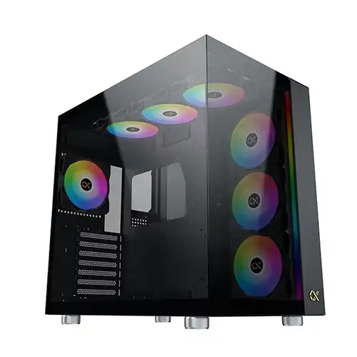 Xigmatek AQUA Ultra Mid Tower Gaming Case — Black