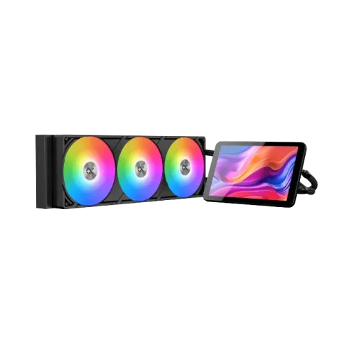 Xigmatek Connect Pro 360 AIO Liquid CPU Cooler — ARGB, with Digital Display