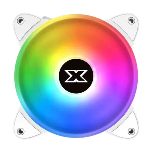 XIGMATEK Galaxy III Essential Arctic Case Fan (3 Pack) — 120mm, RGB