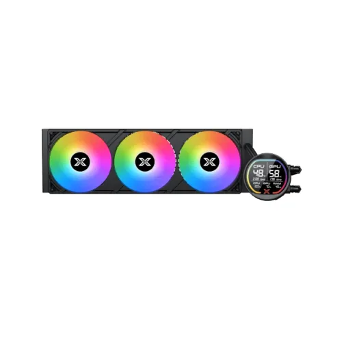 Xigmatek LK Pro 360 Digital Liquid CPU Cooler — 360mm ARGB, Digital LCD Display