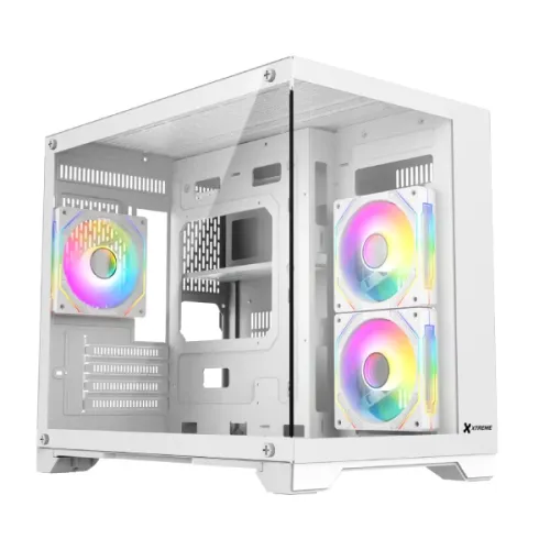 Xtreme 500W Mid Tower Casing — ARGB, with 3 ARGB Fan