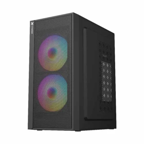 Xtreme M111 Mid-Tower Casing — RGB, 2 RGB Fans Included