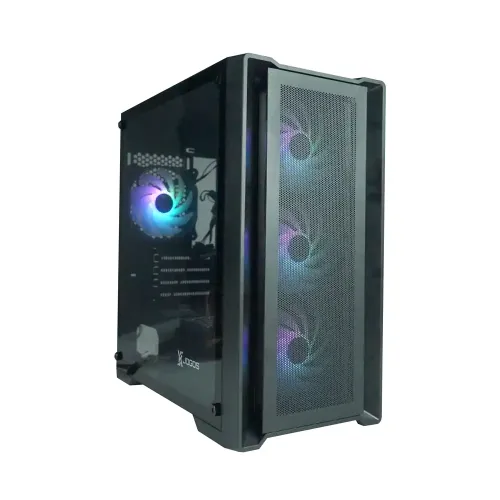 Xtreme XJOGOS M211BK Mid Tower mATX Gaming Case — RGB