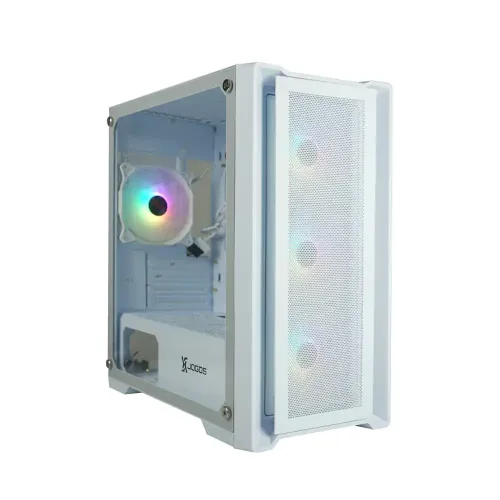 Xtreme XJOGOS M211WH Mid Tower Micro-ATX Gaming Casing — RGB