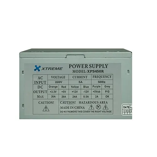 Xtreme XPS450R ATX Power Supply — 200W